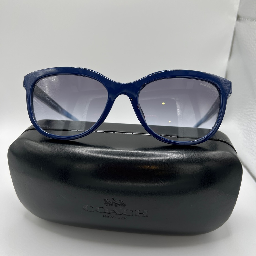 Coach Sunglasses Dark Blue